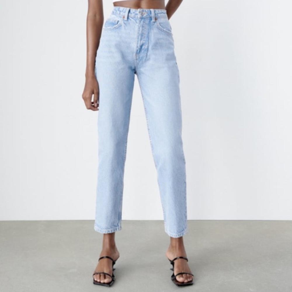NWT ZARA Mom fit jeans
